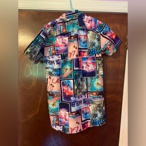 Short Sleeve Woven Top